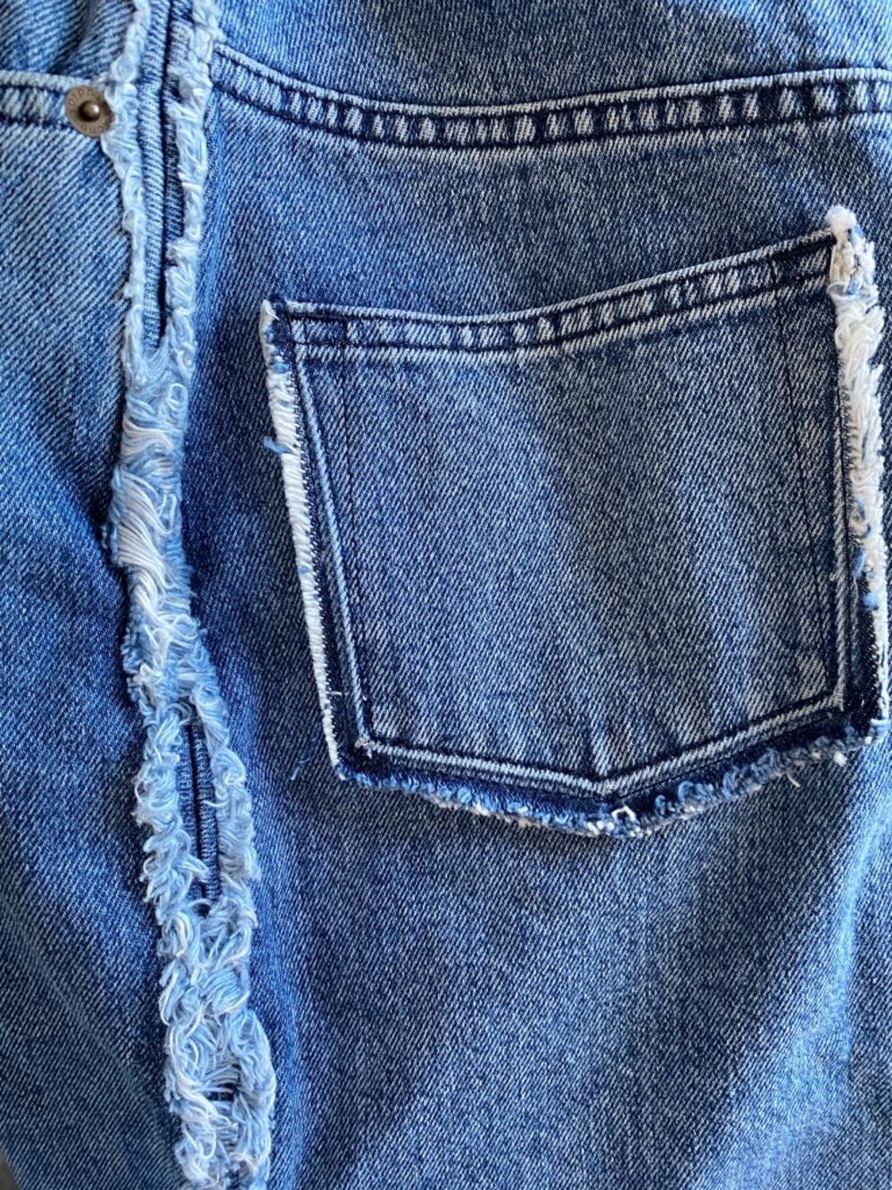Acne Studios | Ilyssia Denim Pencil Skirt | Mid Blue | Size 34 (IT) - Picture 10 of 12